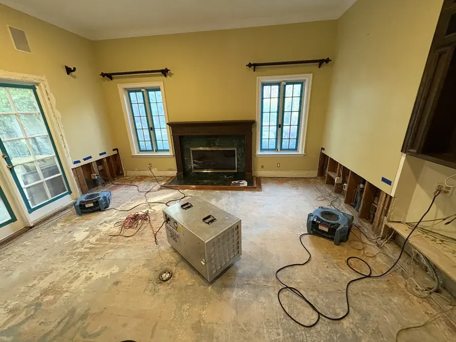 Water damage restoration work in Baldwin Park, CA