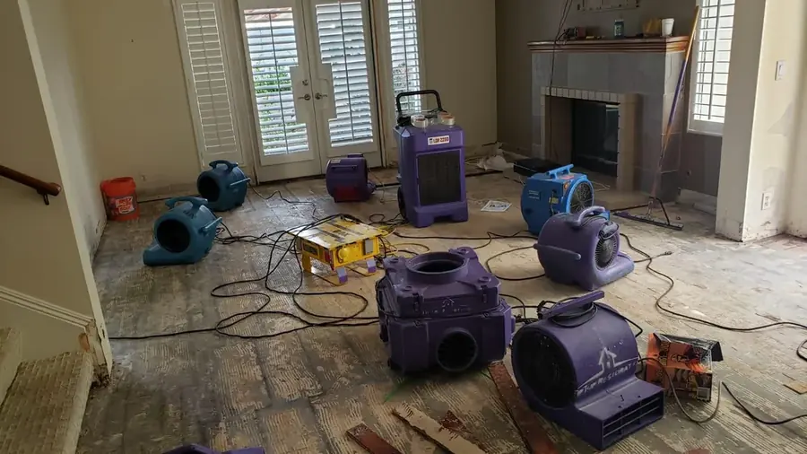 Winter storm roof and ceiling leak in Baldwin Park, CA