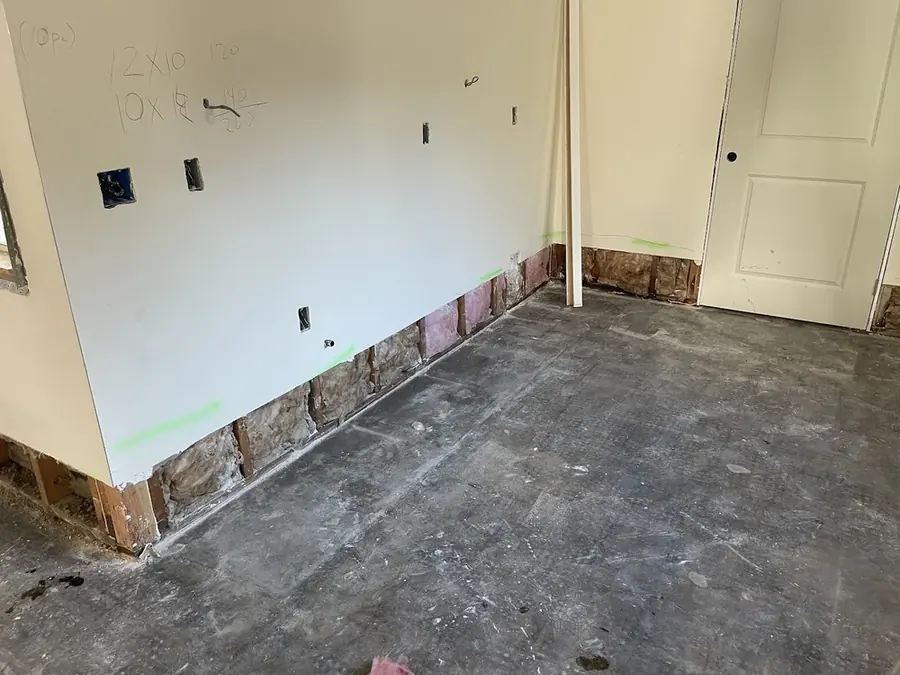 Storm and flood water cleanup in a Baldwin Park home